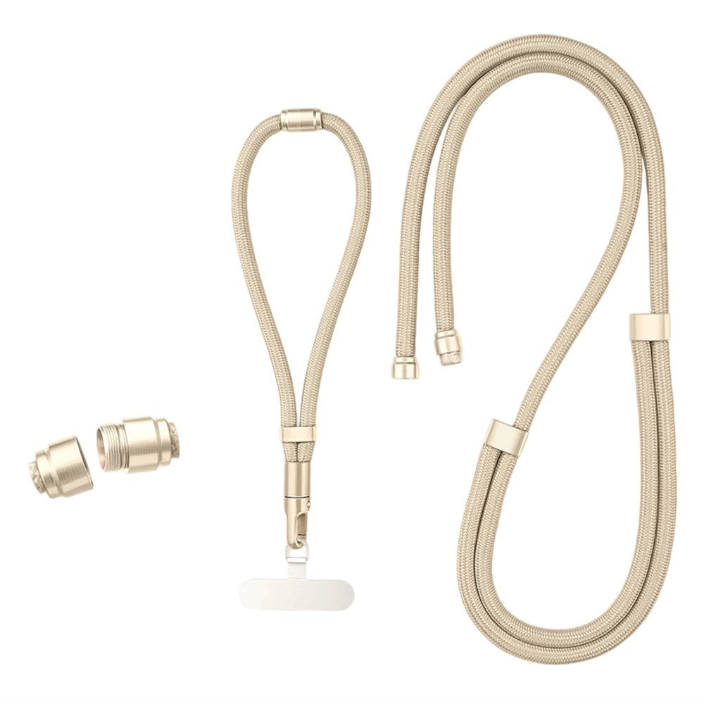 3-i-1 Nylonrem för Mobil - 150cm / 50cm - Beige