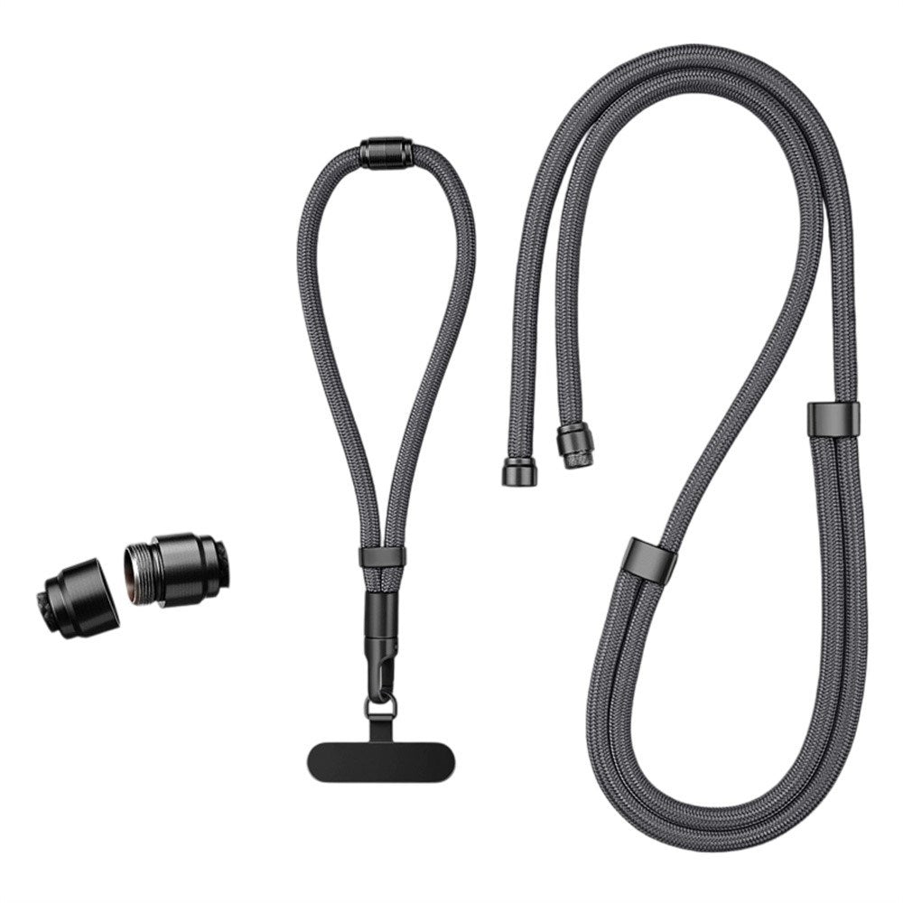 3-i-1 Nylonrem för Mobil - 150cm / 50cm - Grå
