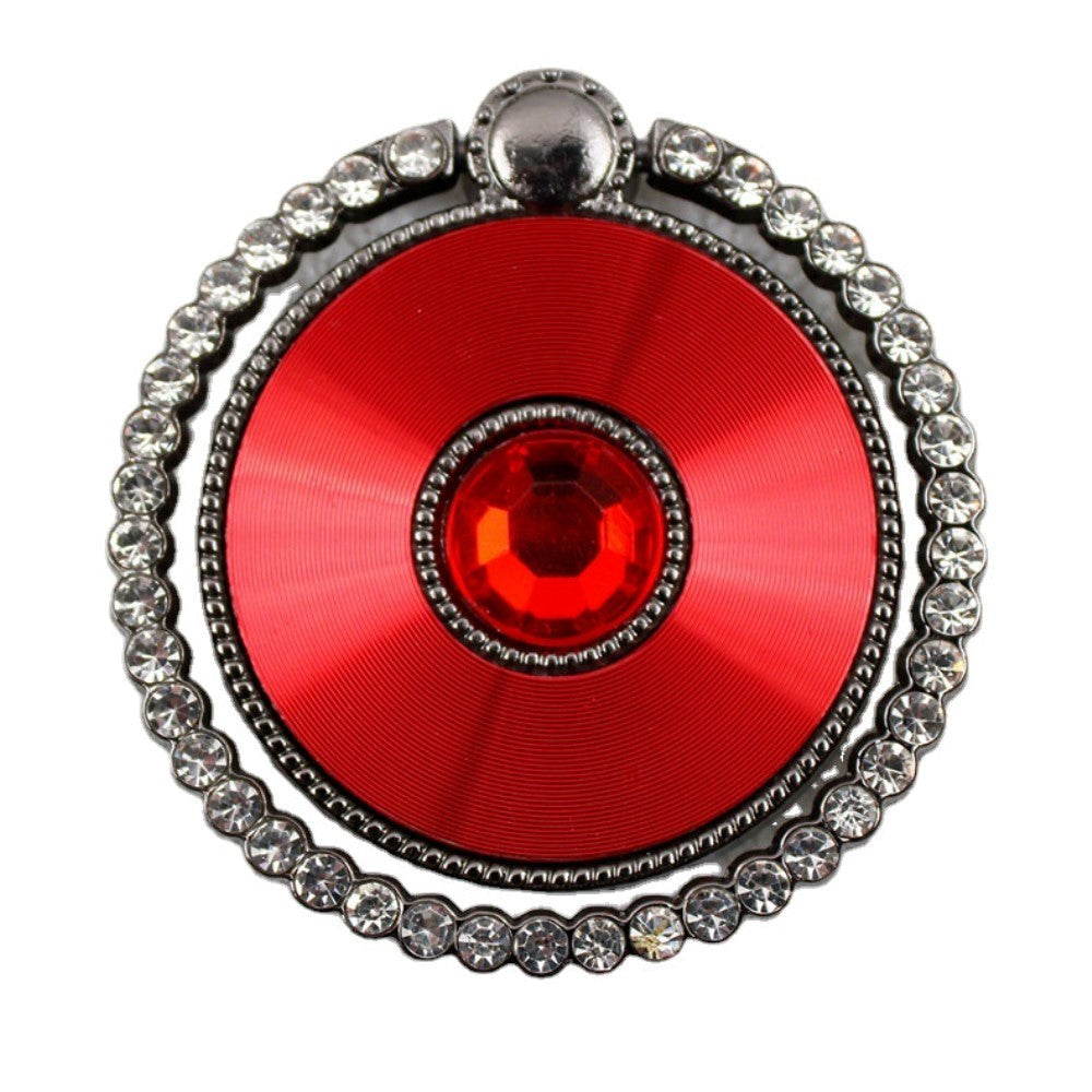 Mobilt Självhäftande Stativ - Ring - Röd