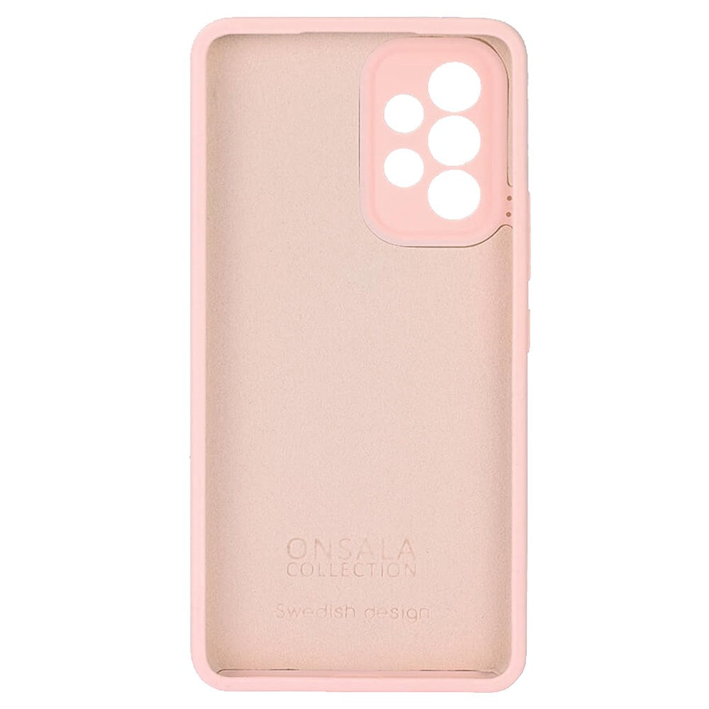 Samsung Galaxy A53 (5G) Onsala Collection Liquid Silicone Case - Chalk Pink