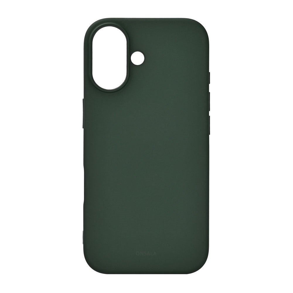 iPhone 17 Onsala Silikon Skal - Olive Green