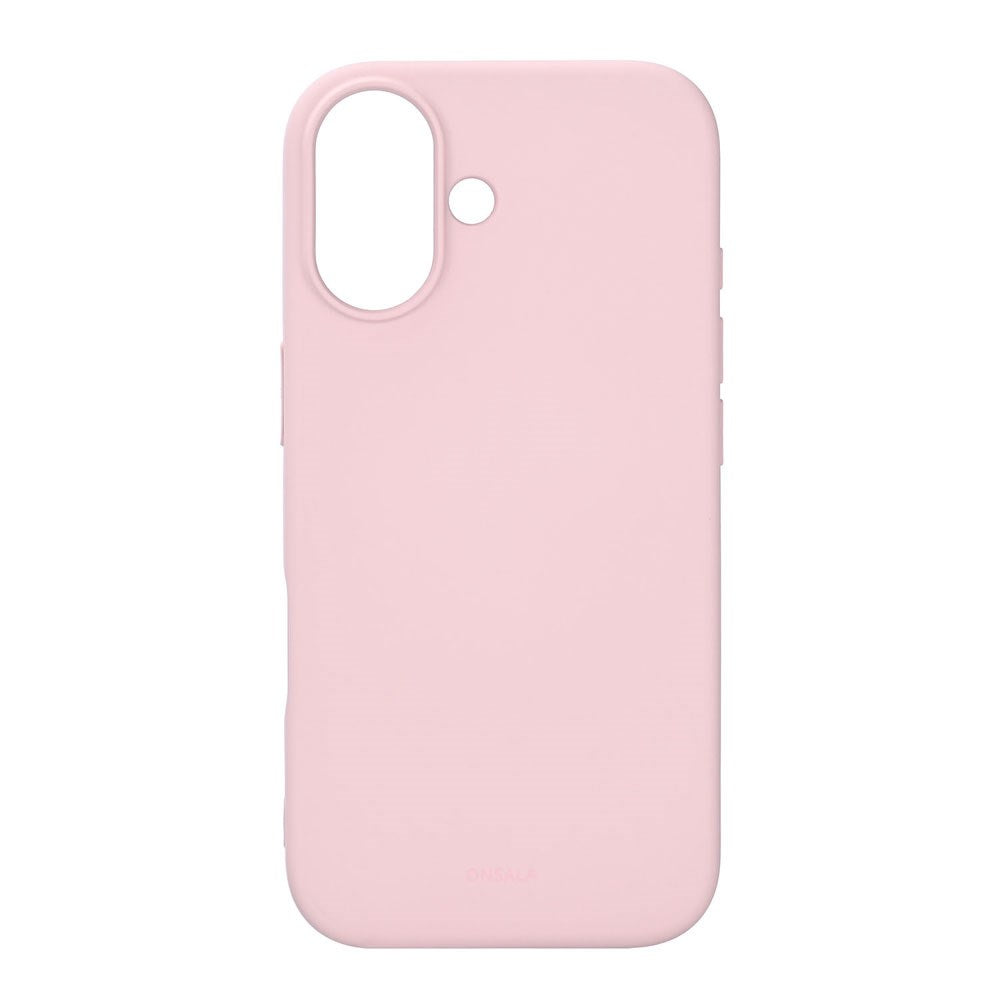 iPhone 17 Onsala Silikon Skal - Chalk Pink
