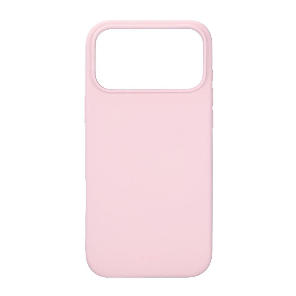 iPhone 17 Pro Max Onsala Silikon Skal - Chalk Pink
