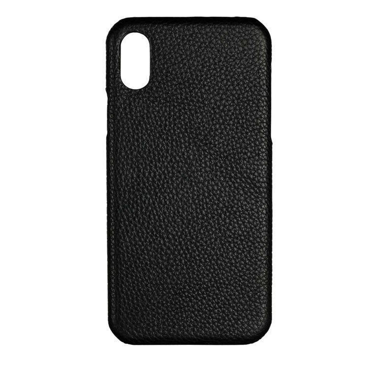 iPhone X / Xs Onsala Collection Phone Case Black Leather