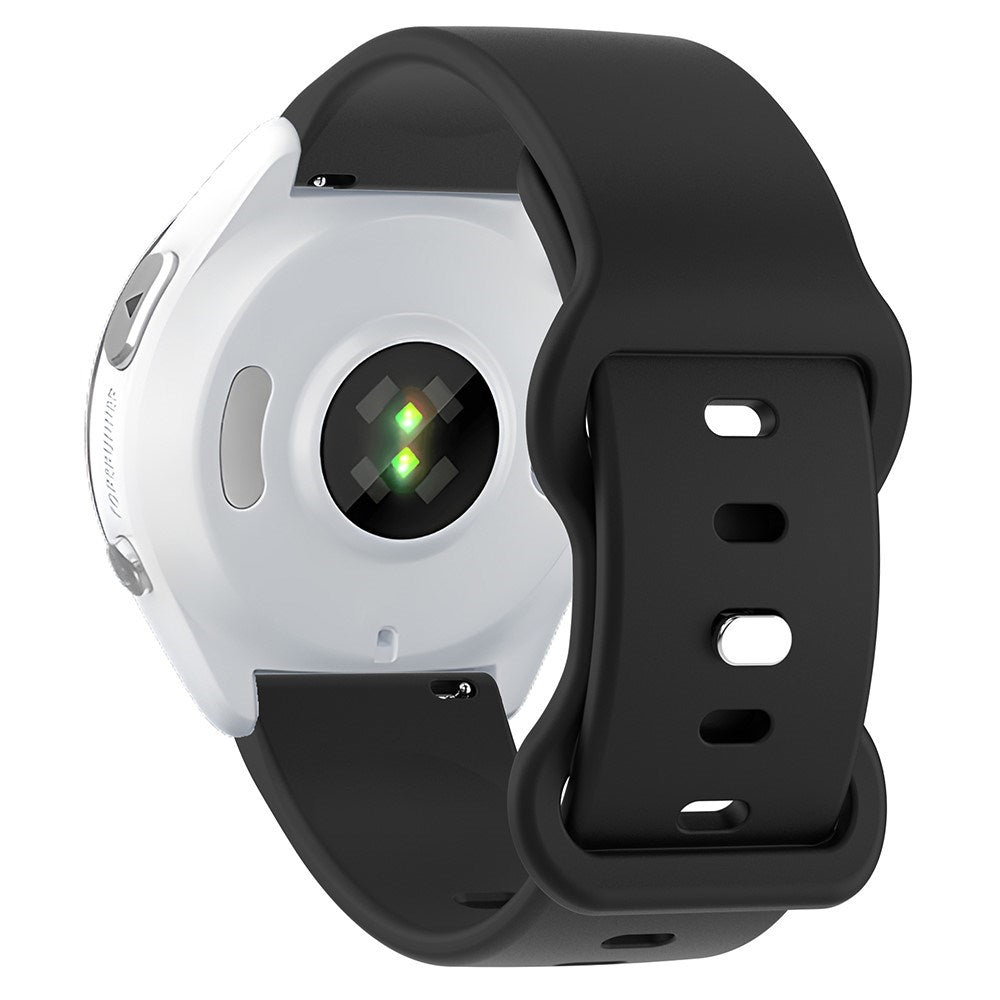 EIDERWOOD Universell Silikon Rem (18mm) – Svart