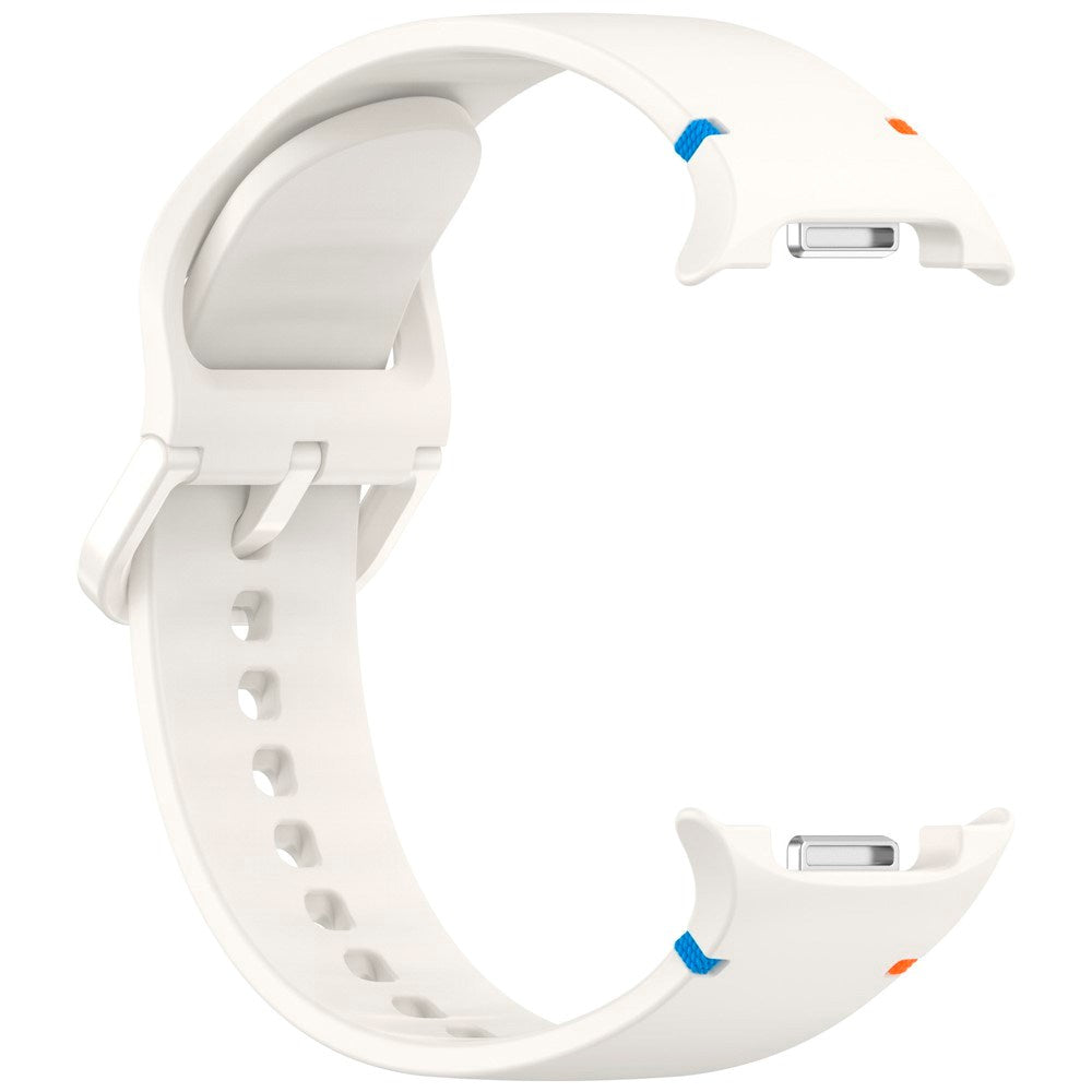 EIDERWOOD Samsung Galaxy Watch 8 / 8 Classic (40 / 44 / 46mm) Silikon Rem m. Söm - Starlight