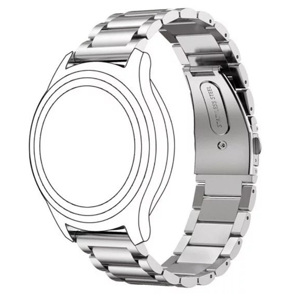 Huawei GT 4 / 5 (41mm) / 5 Pro (42mm) EIDERWOOD Metall Klockarmband - Silver