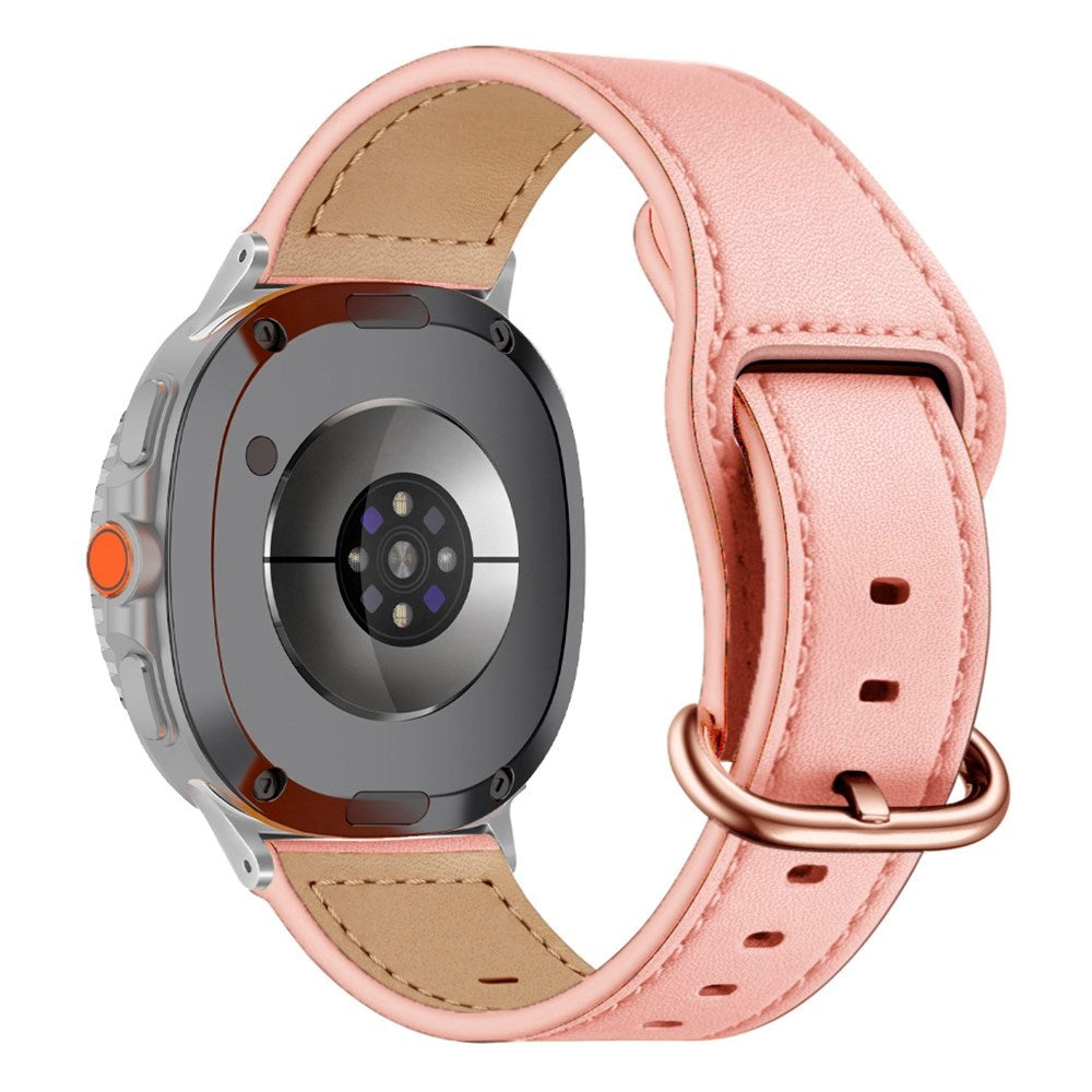 Samsung Galaxy Watch 8 / 8 Classic (40 / 44 / 46mm) Konstläder Rem - Rosa