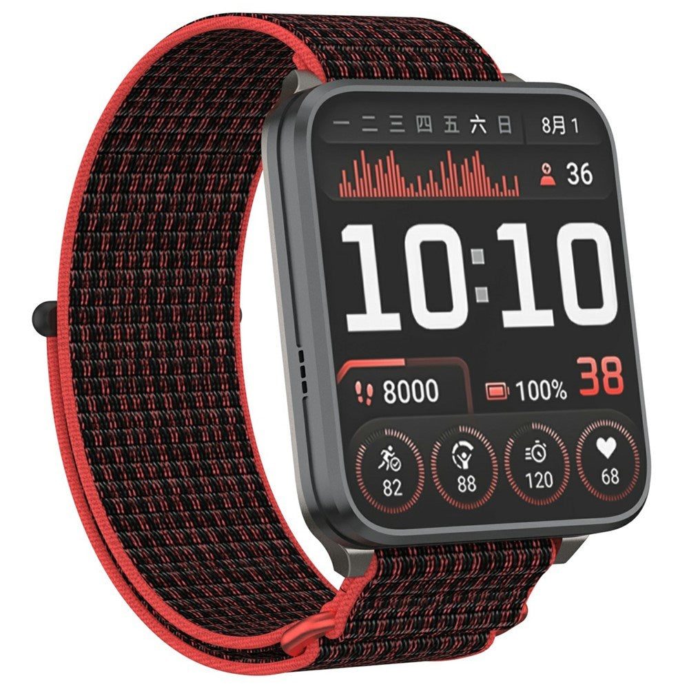 Garmin Venu X1 EIDERWOOD Nylonrem - Röd / Svart