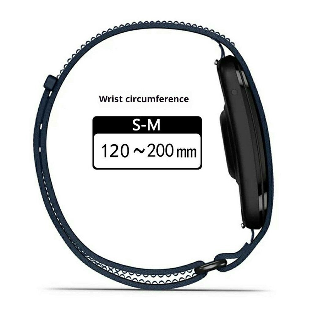 Garmin CIRQA Smart Band EIDERWOOD Nylon - Str. S-M - Grå