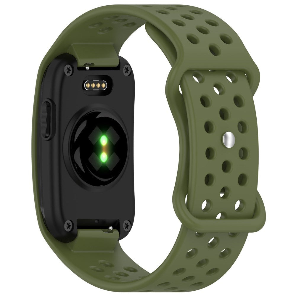 Garmin CIRQA Smart Band EIDERWOOD Silikon Armband m. Ventilationshål - Grön