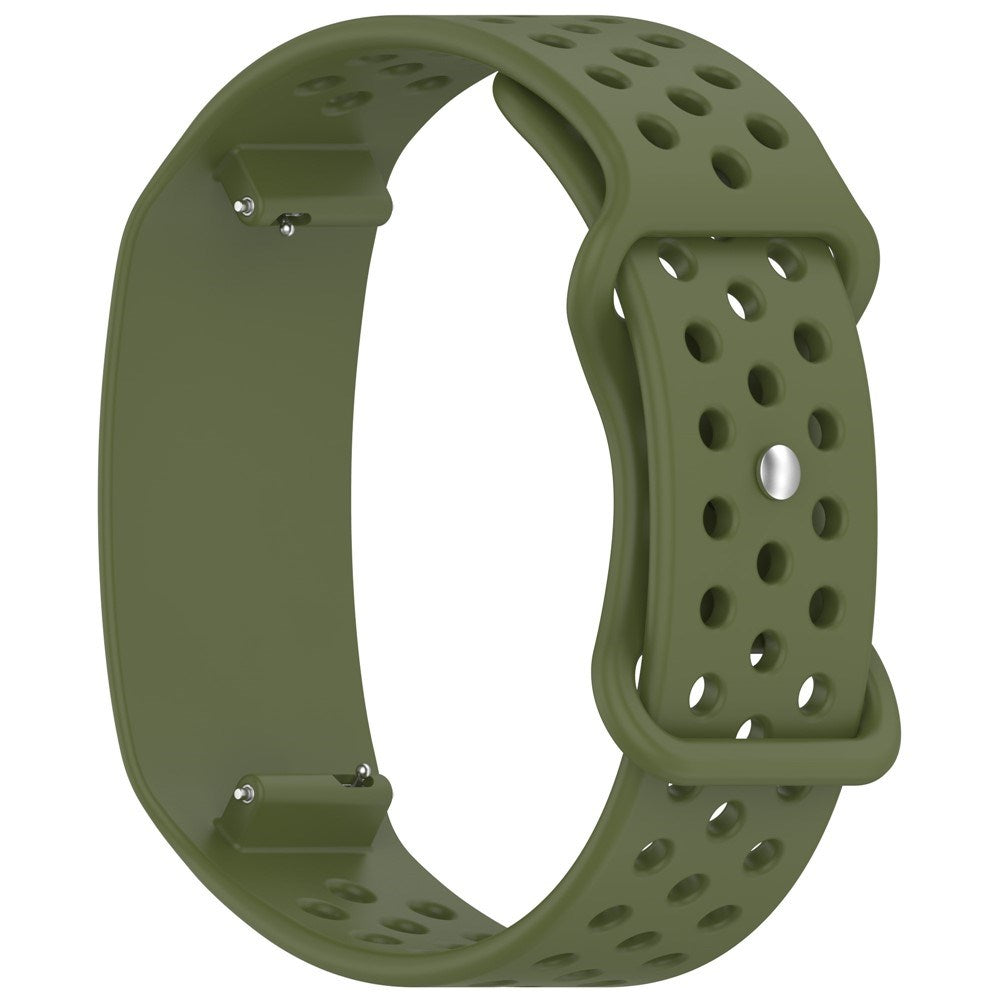 Garmin CIRQA Smart Band EIDERWOOD Silikon Armband m. Ventilationshål - Grön