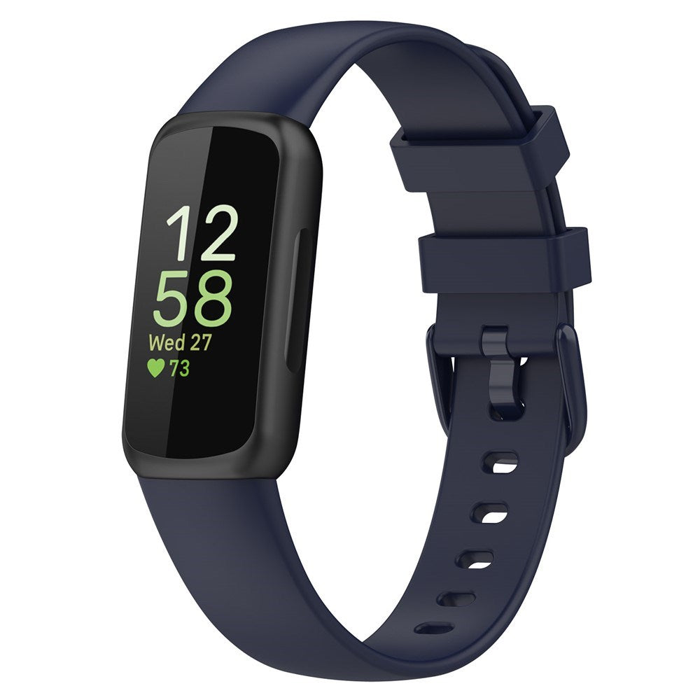 Fitbit Inspire 3 Silikonarmband - Mörkblå