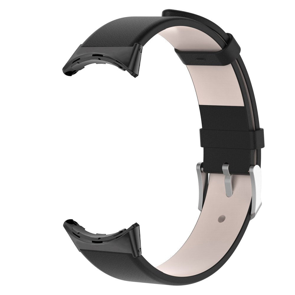 Google Pixel Watch 1 / 2 / 3 (41mm) Konstläder Klockarmband - Svart