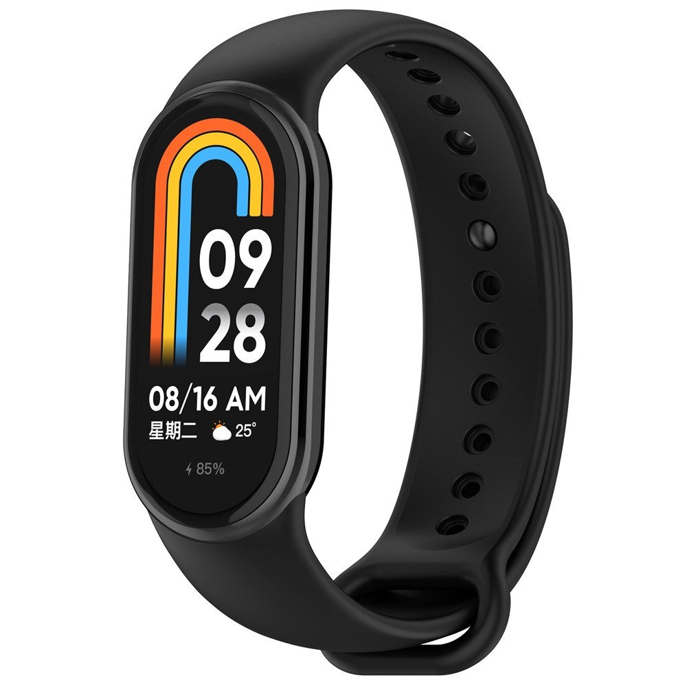 Xiaomi Smart Band 10 / 9 / 8 / NFC Silikonarmband - Svart