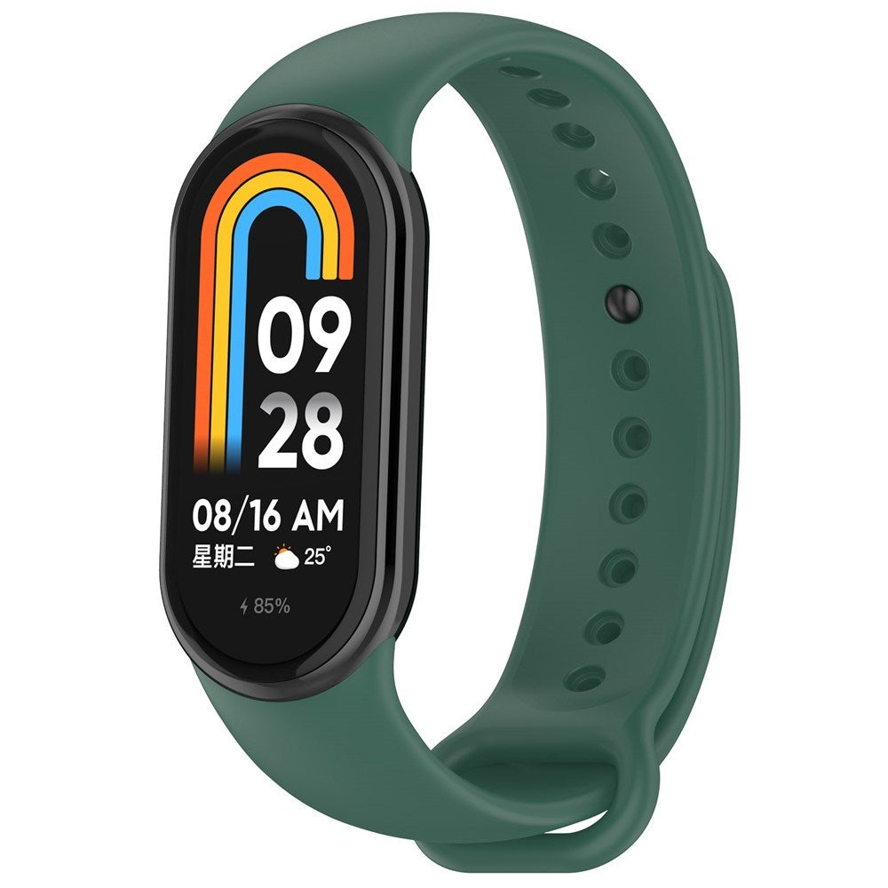 Xiaomi Smart Band 10 / 9 / 8 / NFC Silikonarmband - Grön