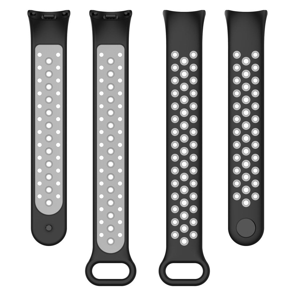 Xiaomi Smart Band 10 / 9 / 8 / NFC Silikon Klockarmband - Svart / Grå