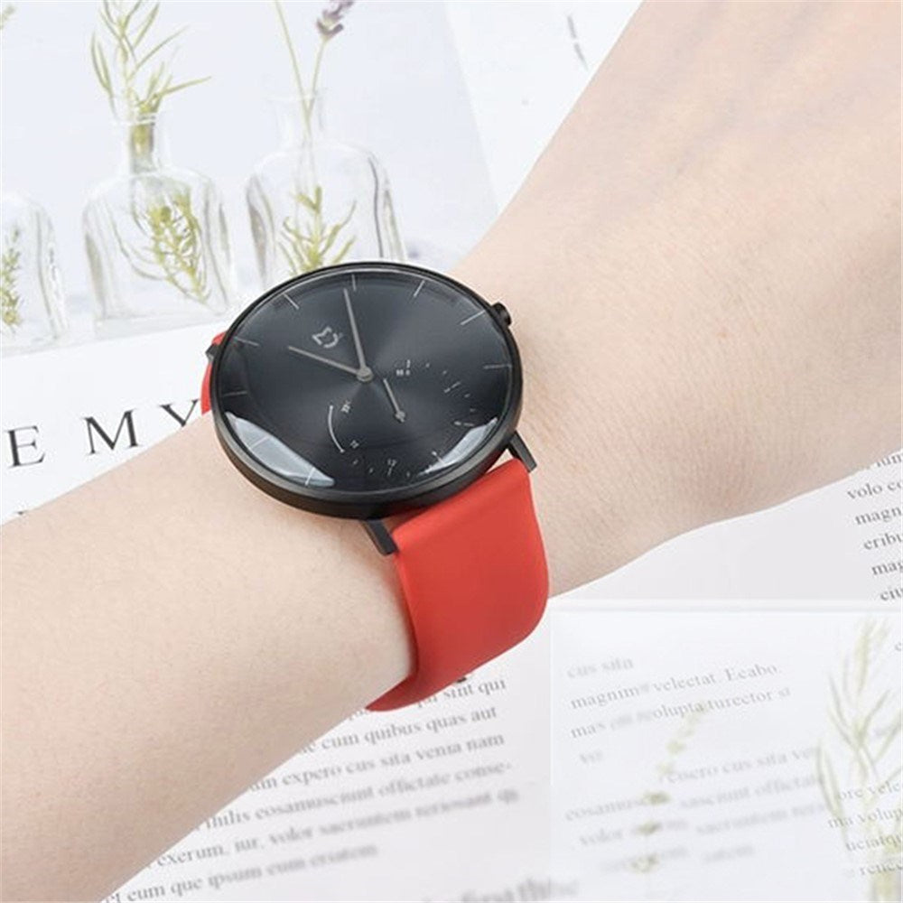 Huawei Watch GT 4 (41mm) / Garmin Venu 3S (18mm) Silikonarmband - Röd