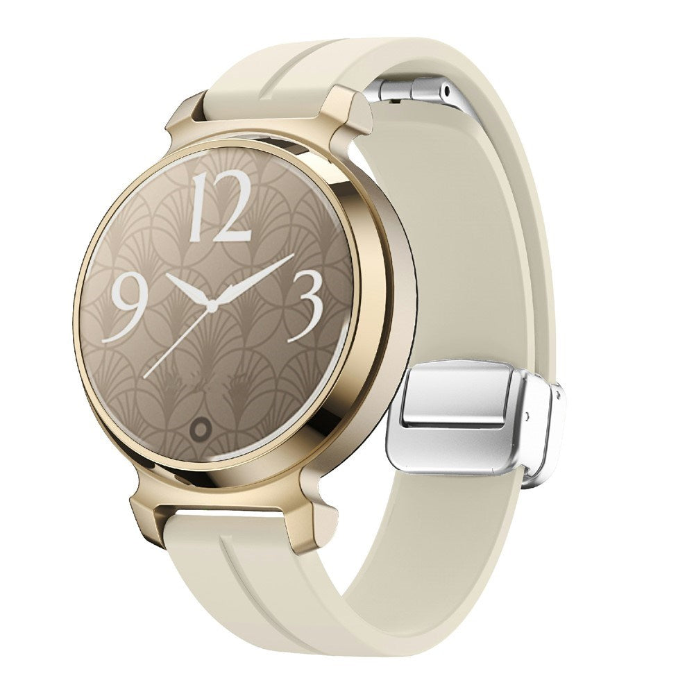 Garmin Lily 2 EIDERWOOD Magnetisk Silikonrem - Beige