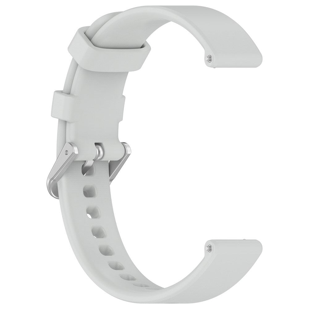 EIDERWOOD Garmin Lily 2 Silikonarmband med Metallspänne - Grå