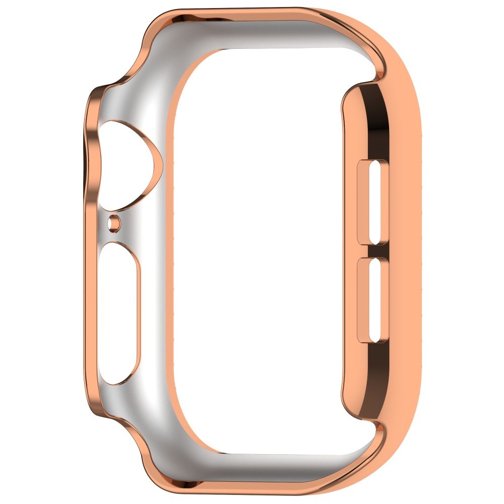Apple Watch 11 / 10 (42mm) Hård Plast Fodral - Rose Gold / Strass