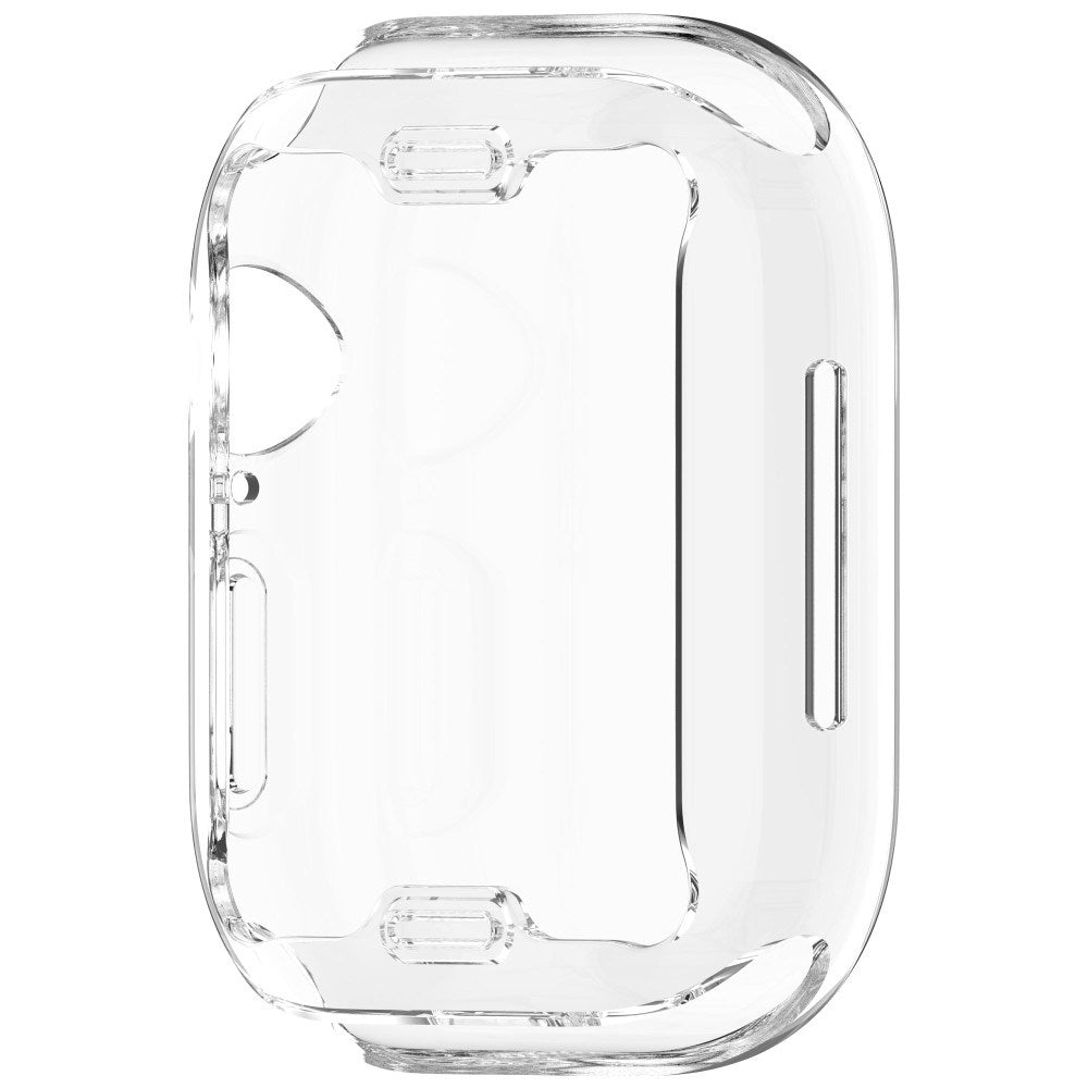 Apple Watch 11 / 10 (46mm) Flexibelt Plast Fodral med Skärmskydd - Genomskinlig