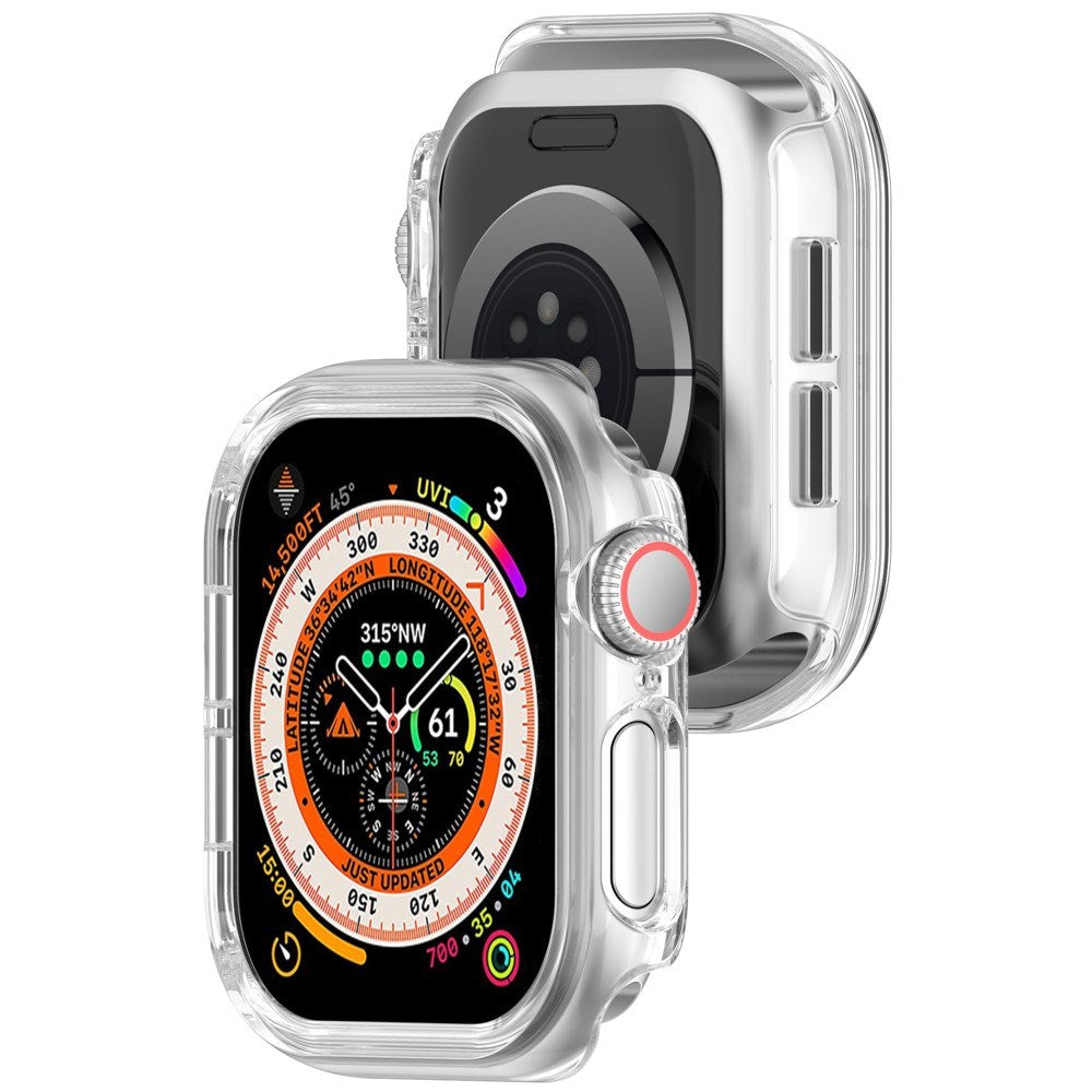 Apple Watch 11 / 10 (42mm) Hårt Plast Skal - Genomskinlig