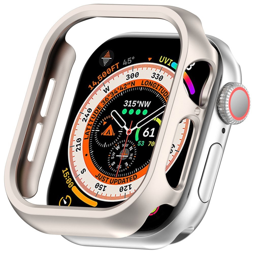 Apple Watch 11 / 10 (42mm) Hårt Plast Skal - Starlight