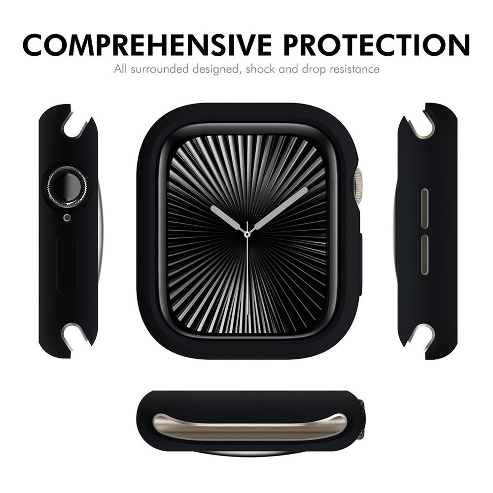 Apple Watch 11 / 10 (46mm) Flexibelt Plast Skal - Lila