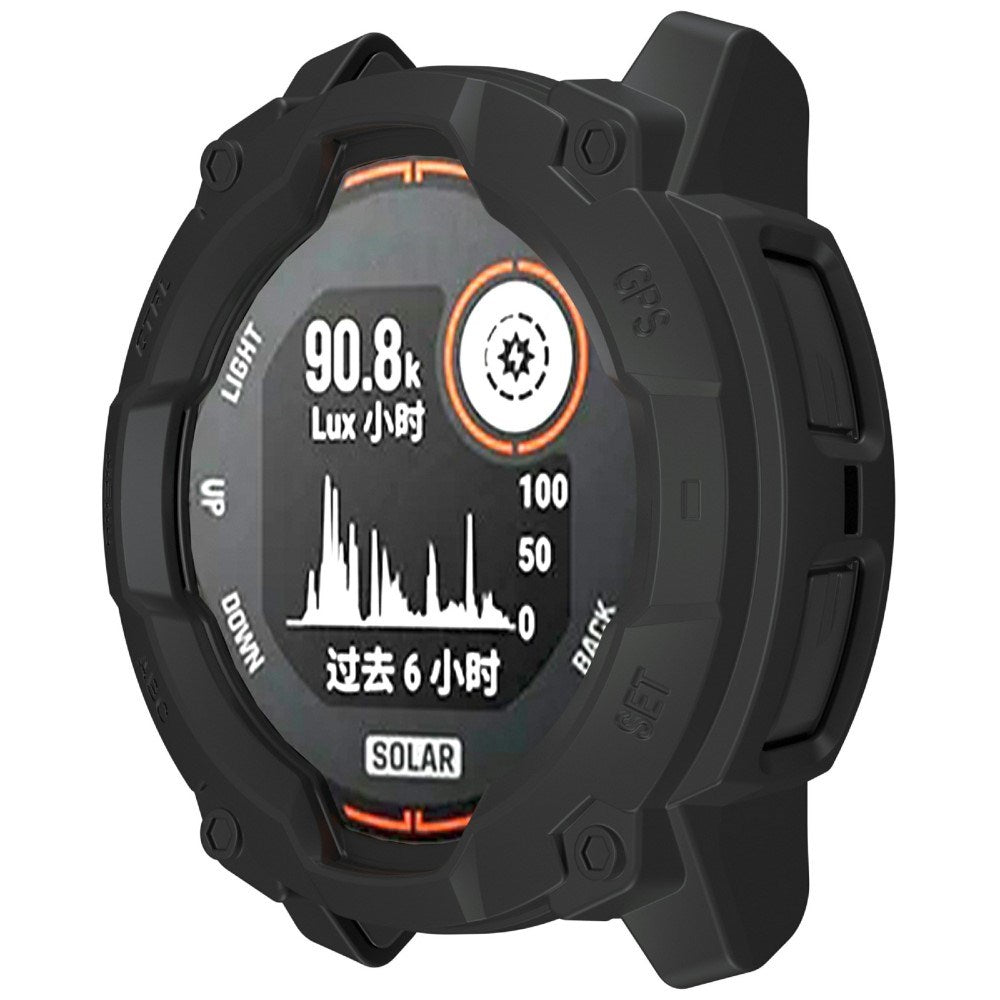 Garmin Instinct 3 Solar (45mm) Rugged Plast Skal - Svart