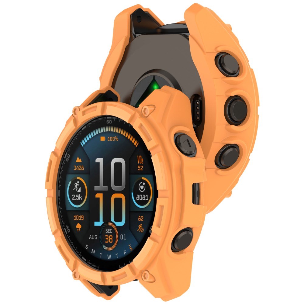 Garmin Tactix 8 Solar (51mm) Bumper Plast Skal - Orange