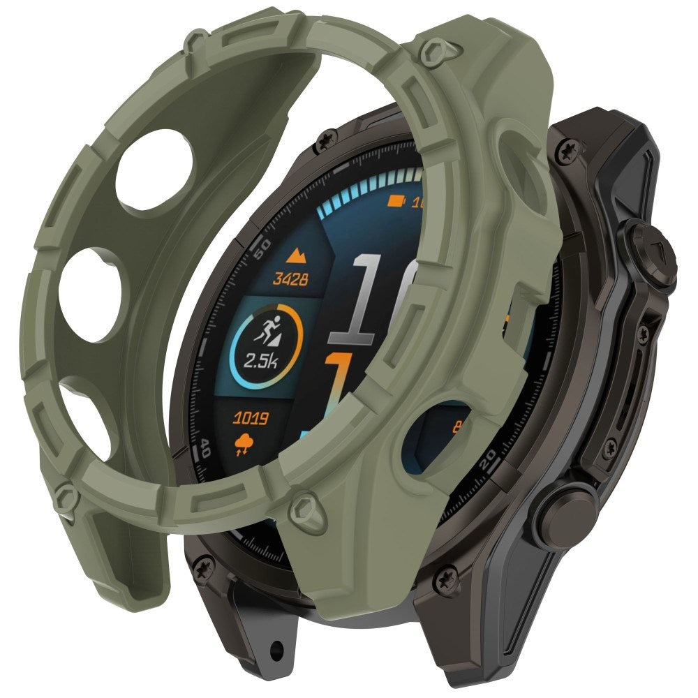 Garmin Tactix 8 Solar (51mm) Bumper Plast Skal - Grön
