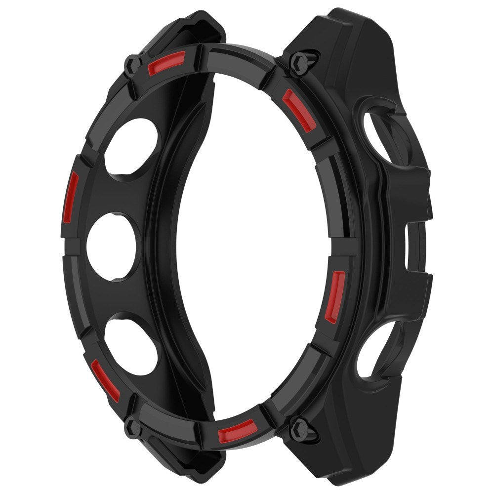 Garmin Tactix 8 Solar (51mm) Bumper Plast Skal - Svart / Röd