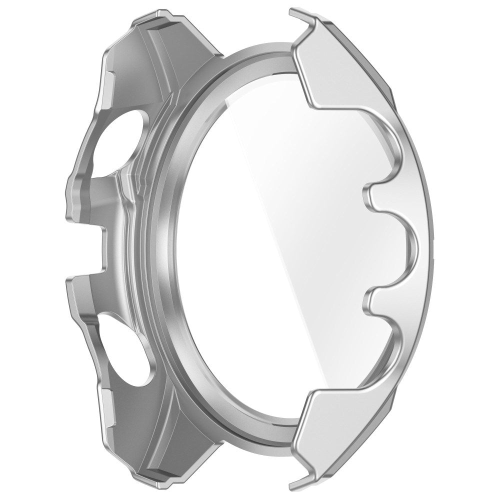 Garmin Tactix 8 AMOLED (47mm) Hårt Plast Skal m. Skyddsglas - Silver / Svart