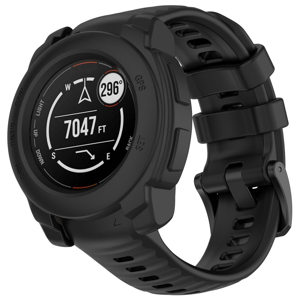 Garmin Instinct E (40mm) Bumper Silikon Skal - Svart