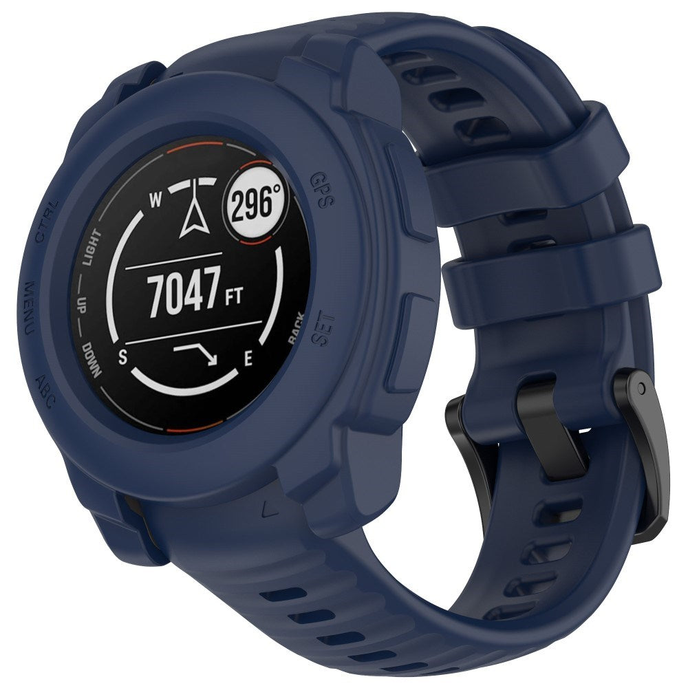 Garmin Instinct E (40mm) Bumper Silikon Skal - Blå