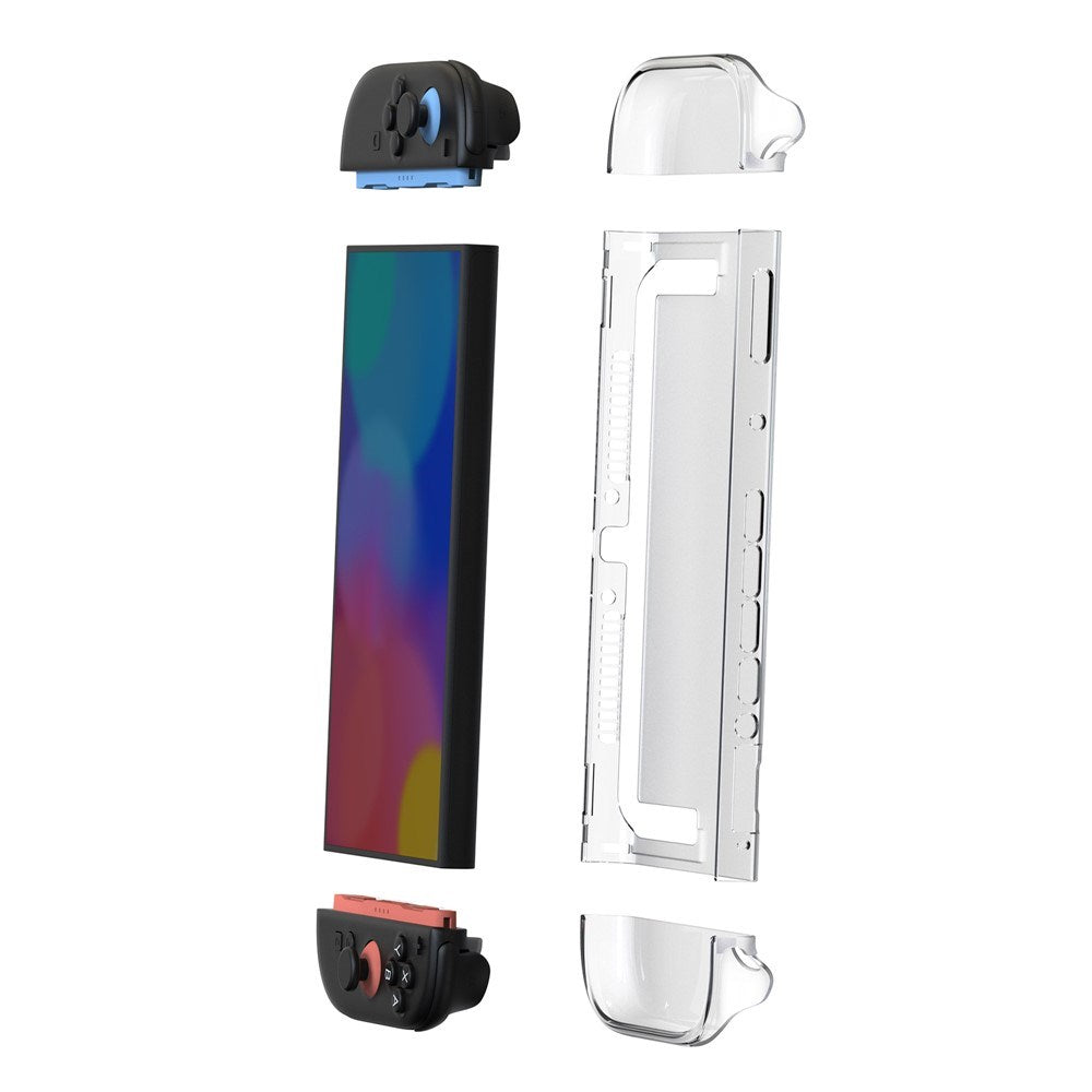 Nintendo Switch Plastskal - Genomskinlig