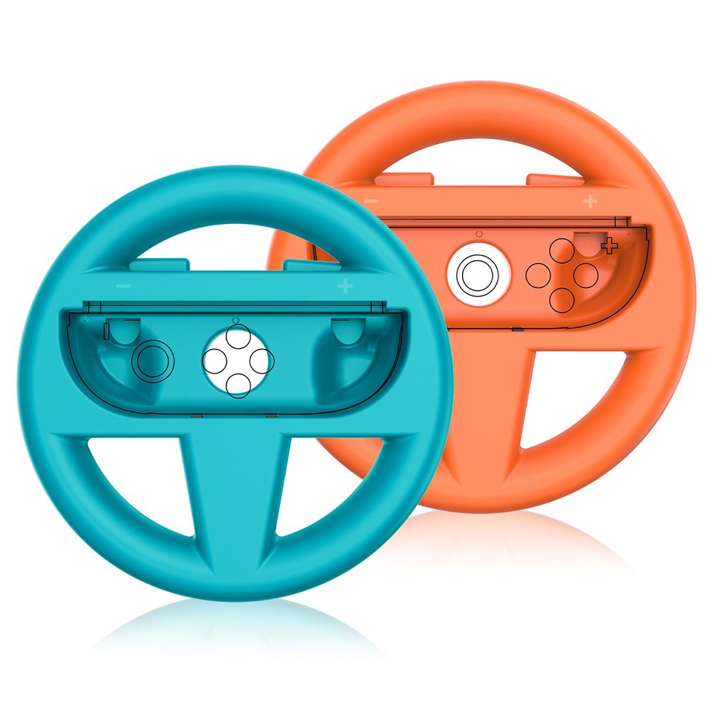 Racerråtta för Nintendo Switch 2 Kontroller - 2 st - Blå / Orange