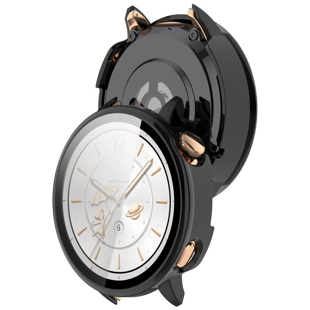 OnePlus Watch 3 (43mm) Fodral med Härdat Glas Skärmskydd - Svart