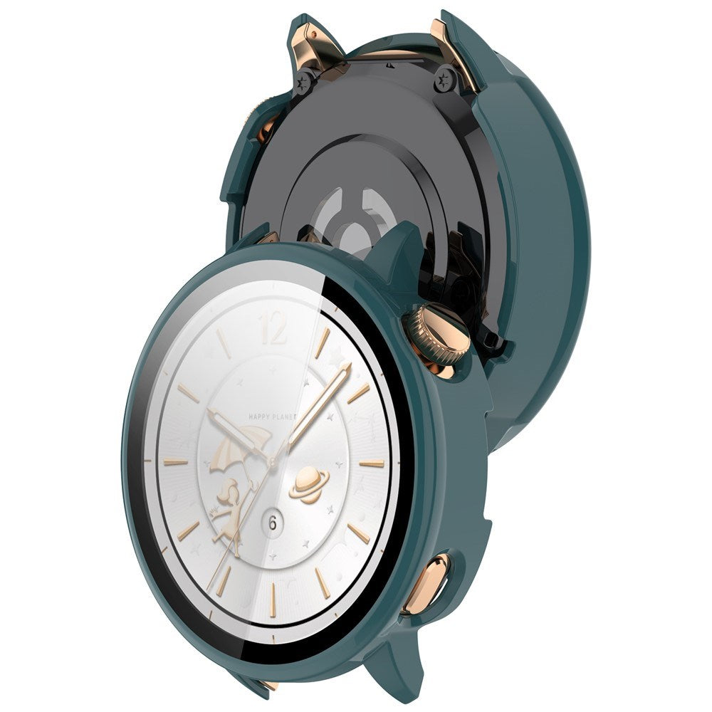 OnePlus Watch 3 (43mm) Fodral med Härdat Glas Skärmskydd - Grön