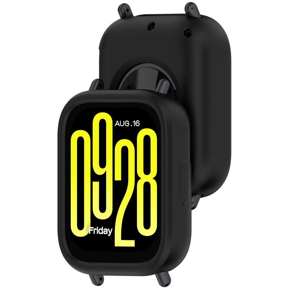 Xiaomi Redmi Watch 5 Lite Bumper Silikon Skal - Svart