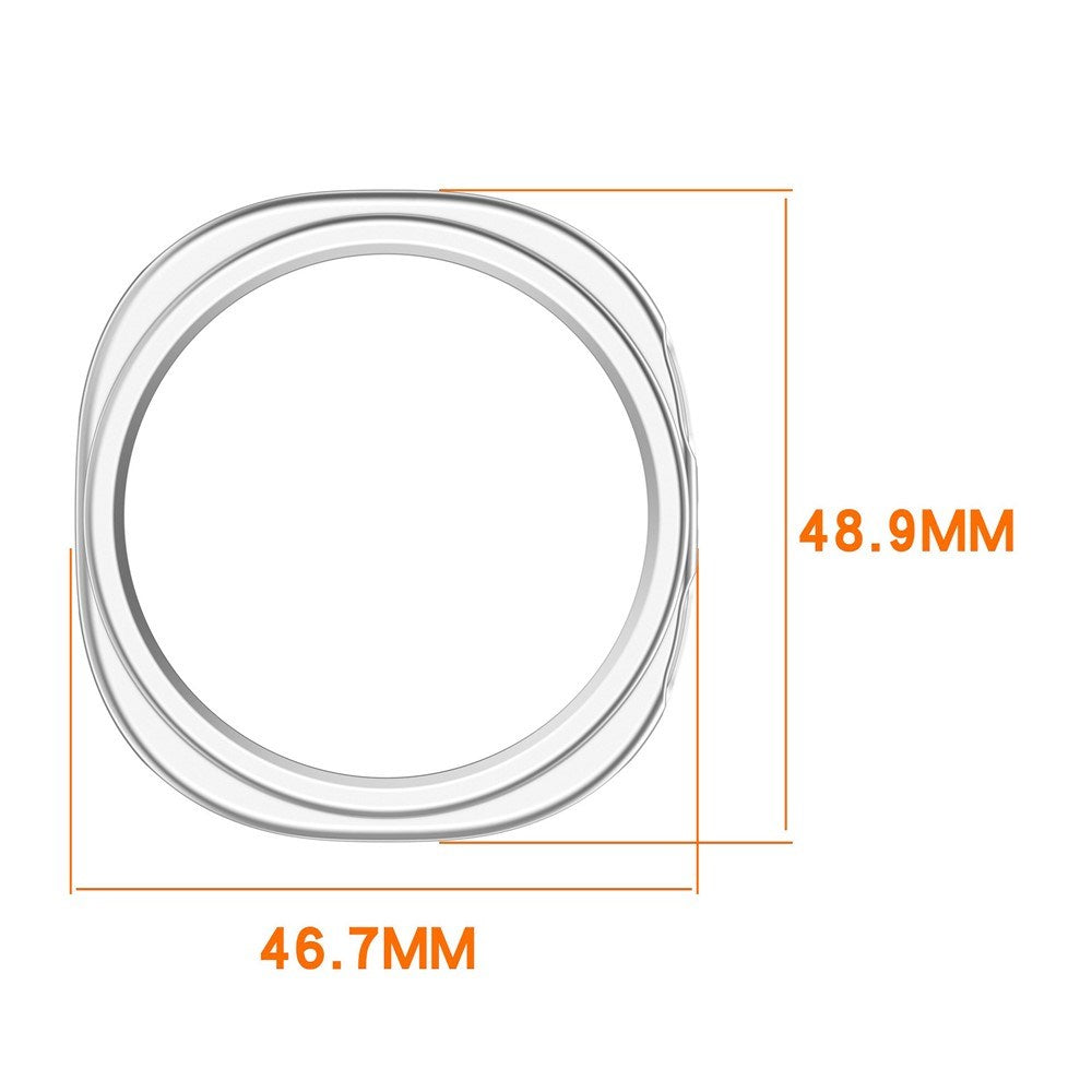 Samsung Galaxy Watch 8 (44mm) Semi-Enclosed Hårt Plast Fodral - Svart