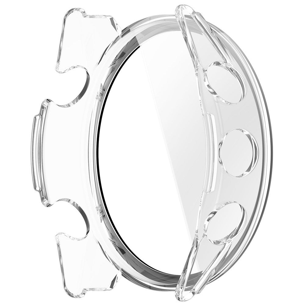 Garmin Forerunner 570 (42mm) Fodral med Härdat Glas Skärmskydd - Genomskinlig