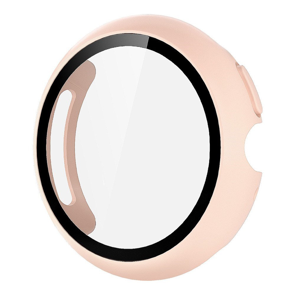 Google Pixel Watch 4 (41 mm) Hårt Plast Skal med Inbyggt Skärmskydd – Persika