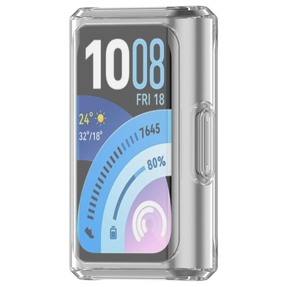 Huawei Band 11 Pro EIDERWOOD Flexibelt Plast Skal - Gennomskinlig
