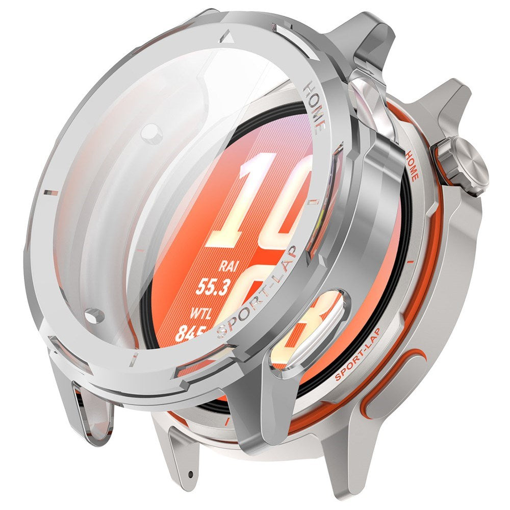 Huawei Watch GT Runner 2 Flexibelt Plast Skal - Silver