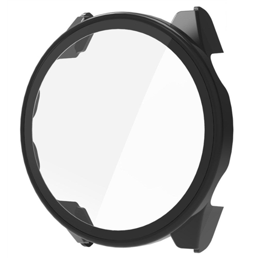 Garmin Forerunner 170 / 70 Hårt Plast Skal m. Inbyggt Skyddsglas - Svart