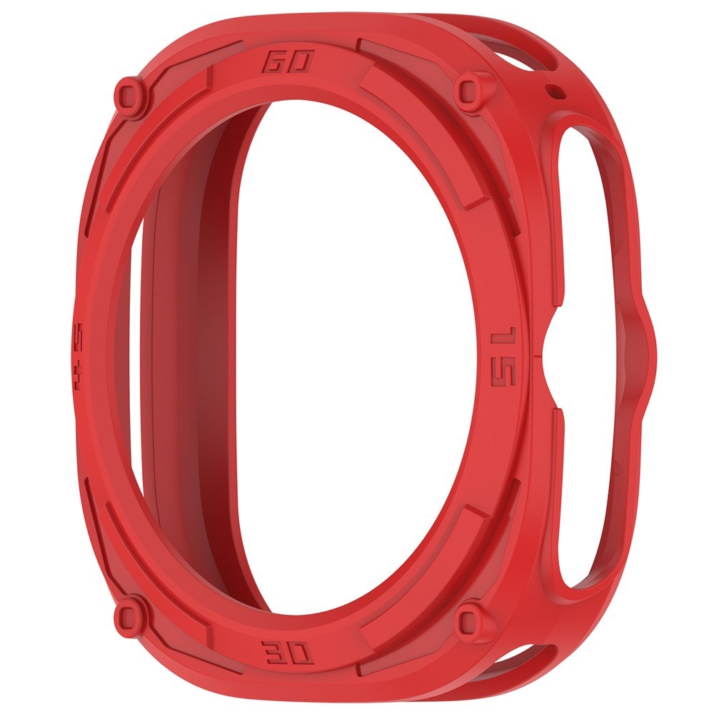 Samsung Galaxy Watch Ultra 2 (47mm) Flexibelt Plast Armor Skal - Röd