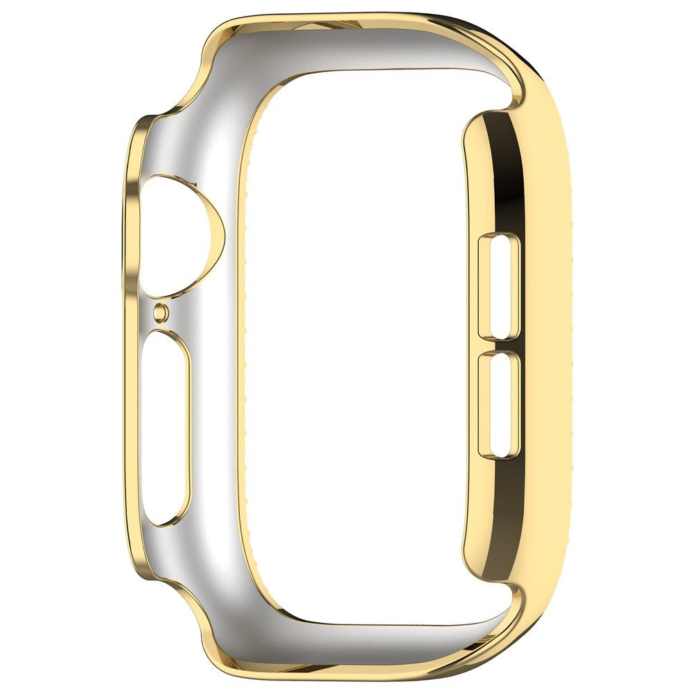 Apple Watch Series 12 (46mm) Hårt Plast Skal - Guld / Strass