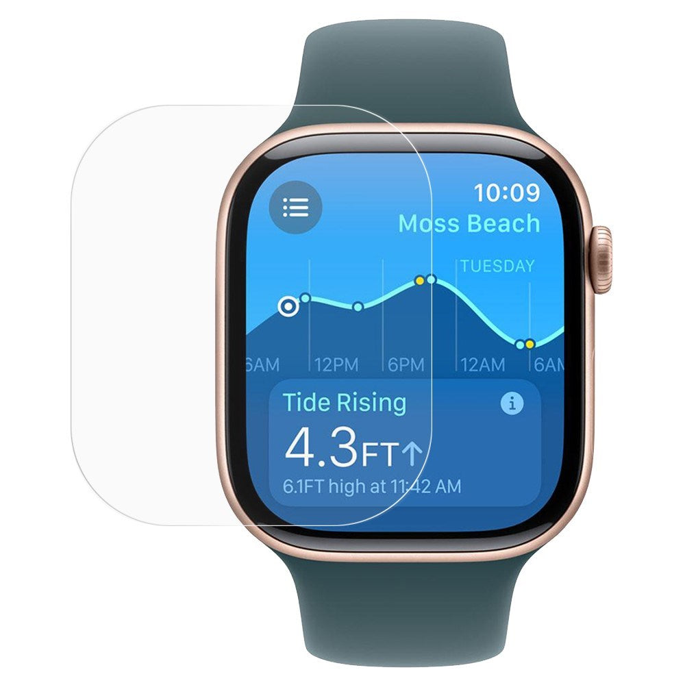 Apple Watch 11 / 10 (42mm) Skyddsfilm - Genomskinlig